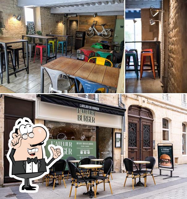 L'intérieur de Les burgers de Colette - Rue Ecuyère (Ex Atelier du burger)