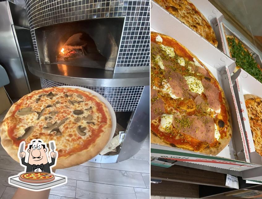 Choisissez des pizzas à Pizza Mia