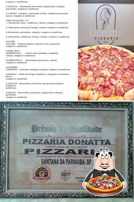 Consiga pizza no Pizzaria Donatta