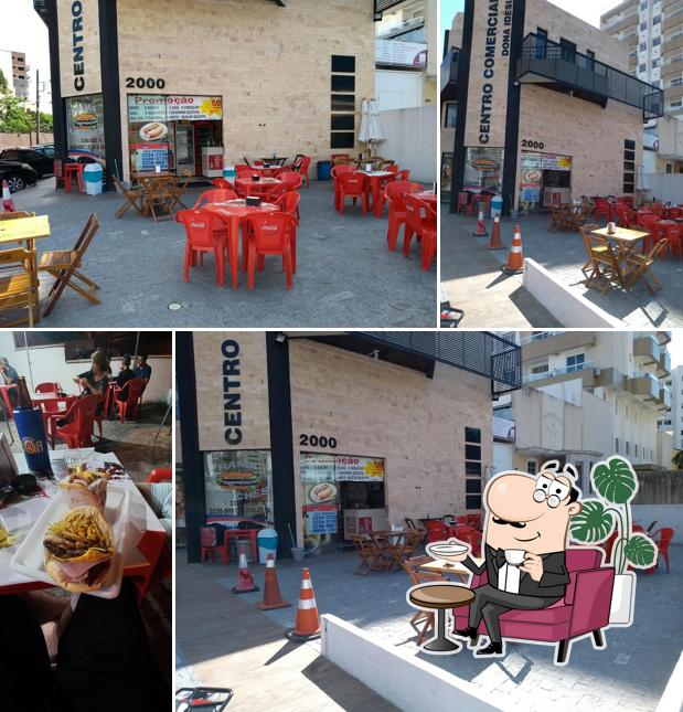 Veja imagens do interior do Rama Lanches