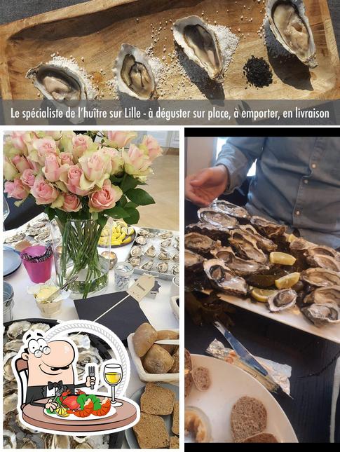 Essayez des fruits de mer à Boyster