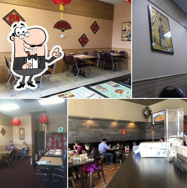 The interior of Chopstix Chinese Restaurant