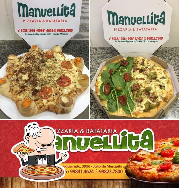 Peça pizza no Pizzaria Manuelita Tortuga