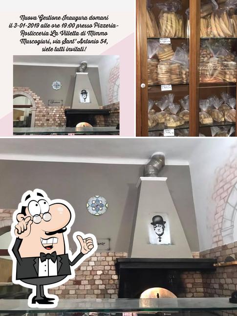 Gli interni di Pizzeria-Rosticceria La Villetta di Mimmo Muscogiuri