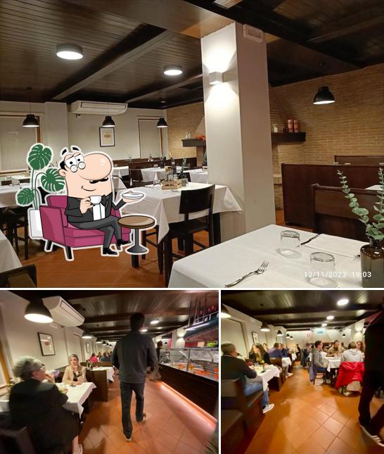 Gli interni di Civico 19 - Ristorante e pizzeria