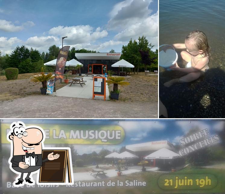 L'extérieur de Restaurant La Saline à Lure