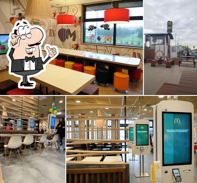 L'intérieur de McDonald's Bussolengo