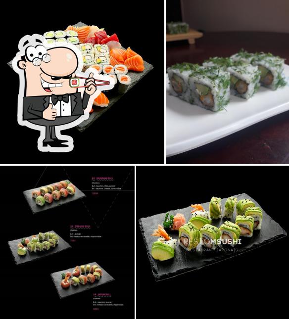 Essayez de nombreuses options de sushi