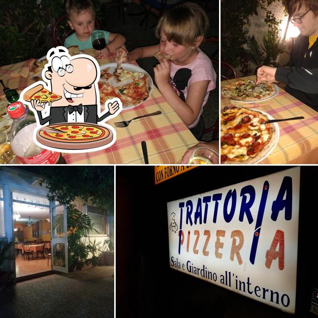 Scegli una pizza a Trattoria Kiska