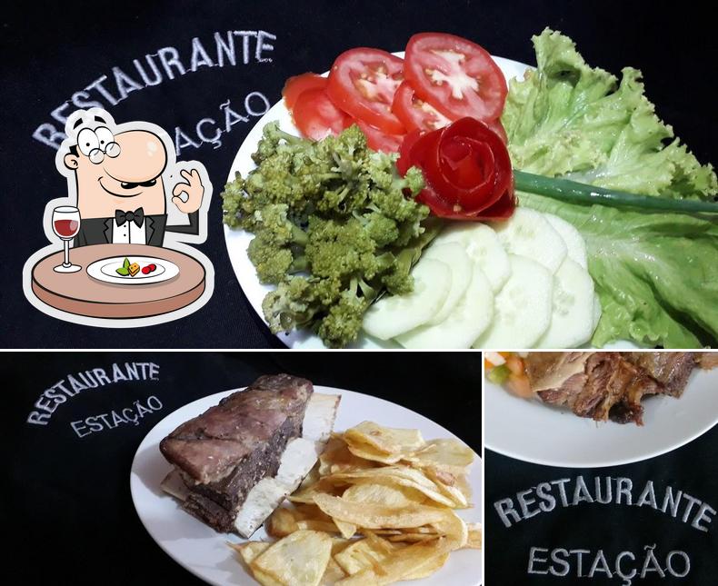 Platos en Restaurante Estação