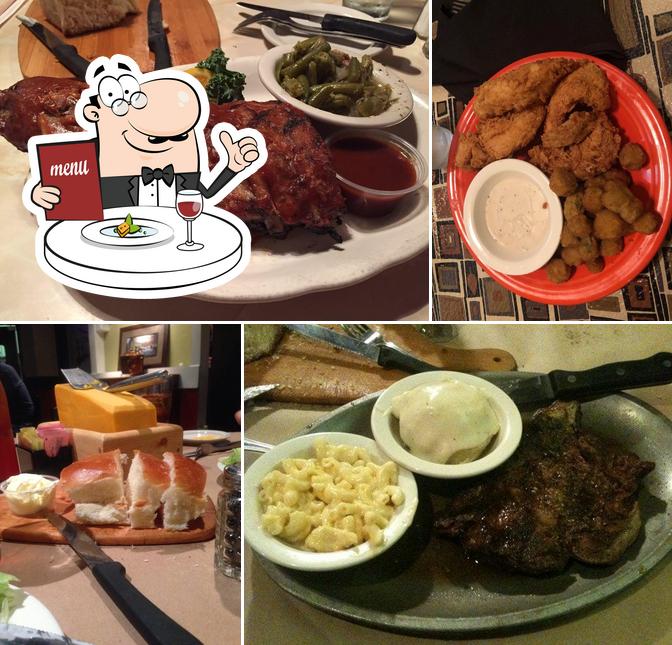 The Legendary Barn Door Steakhouse, Odessa Carta del restaurante y