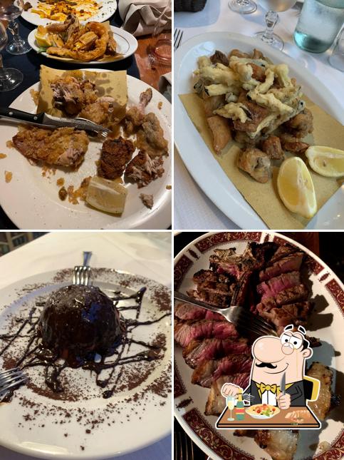 Platti al Trattoria Antico Forno