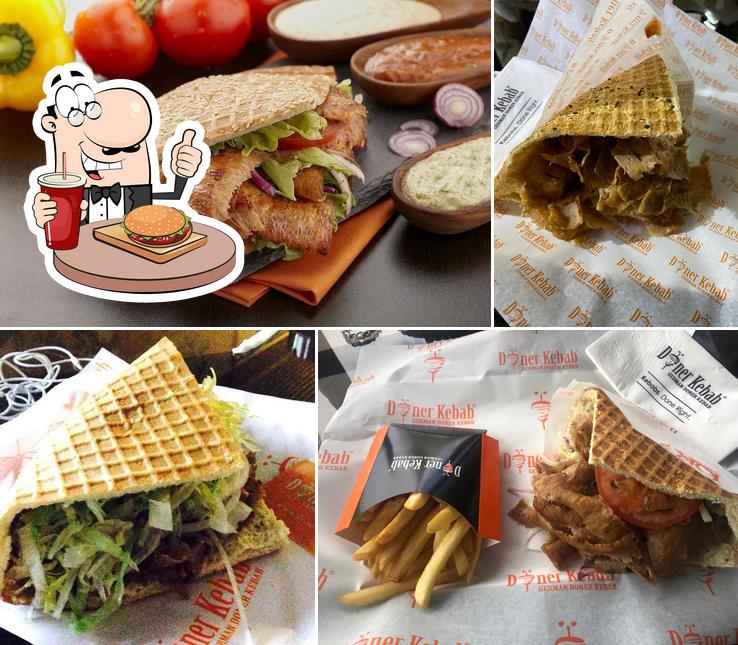 German Doner Kebab restaurant, Abu Dhabi, Al Muneera Restaurant menu