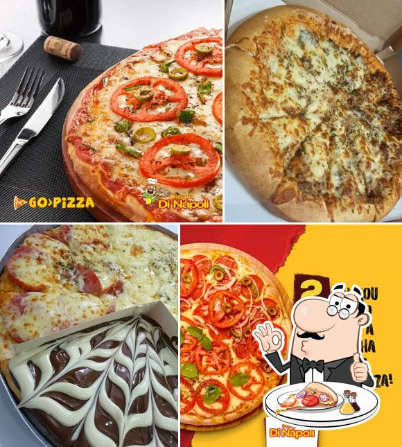 No Pizzaria Di Nápoli Campo Bom, você pode provar pizza