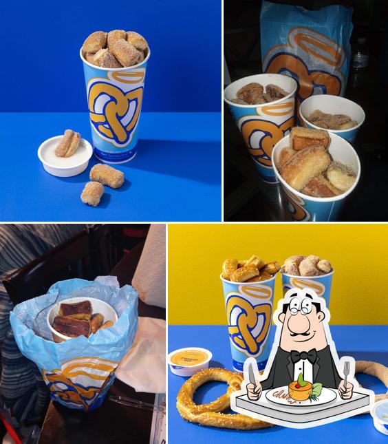 Food at Auntie Anne's