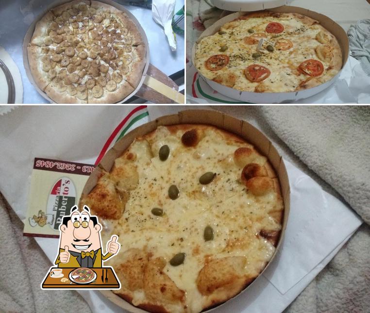 No Pizzaria Ruberto's, você pode desfrutar de pizza