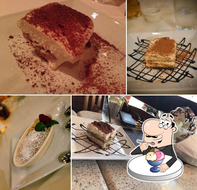 Romeo Cucina provides a selection of desserts