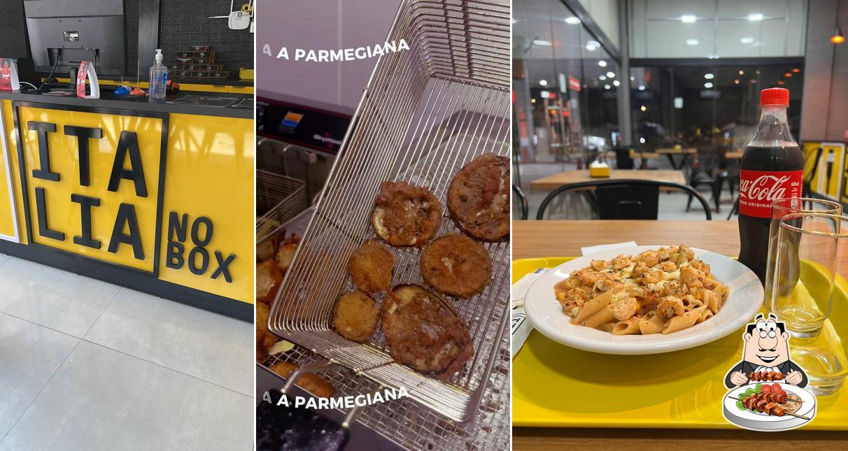 Comida em Itália no Box Santarém