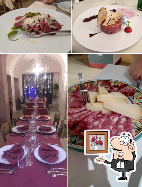 Gli interni di La Grotta Di San Francesco