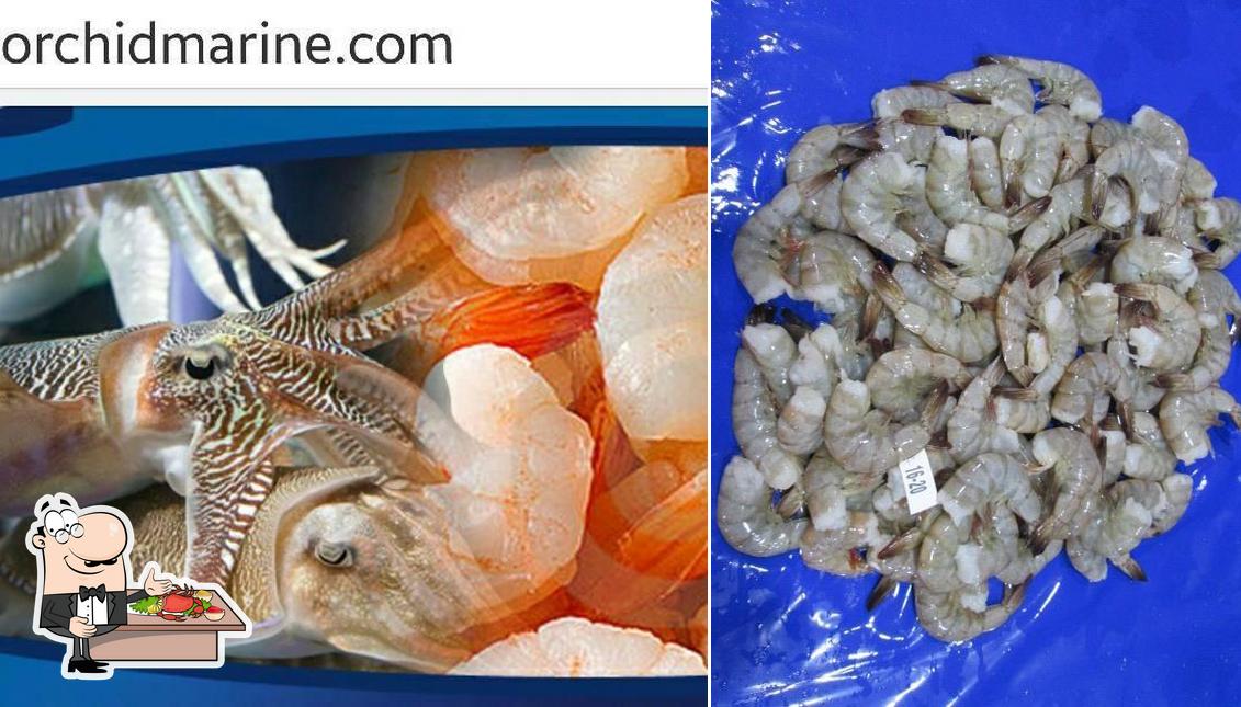 Try out seafood at Orchid Marine Processors & Exporters of Seafoods