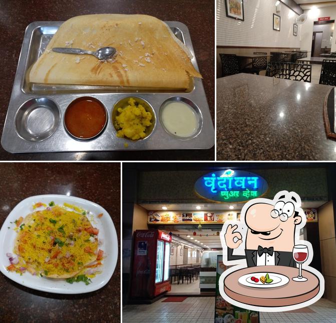 Food at Hotel New Vrindavan