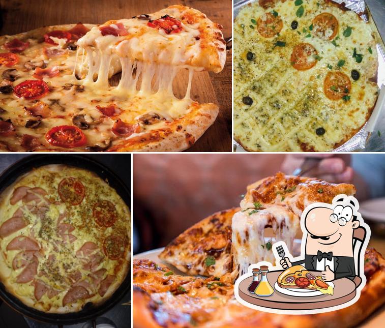 Experimente diferentes variedades de pizza