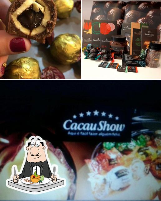 Comida em Cacau Show - Chocolates