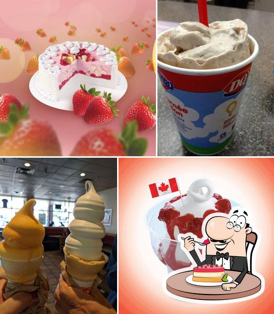 Dairy Queen Grill & Chill sert une sélection de desserts