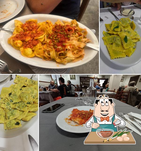 Ravioli al Ristorante La Monda da Alfio