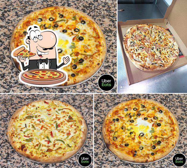 Prenez des pizzas à Pizza Plus