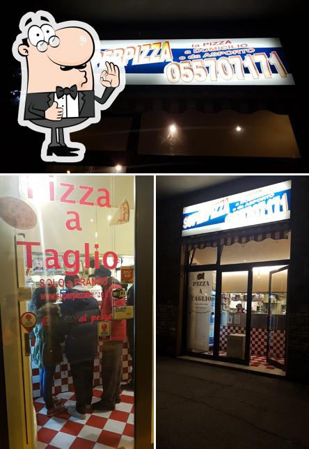 See this picture of Superpizza Firenze