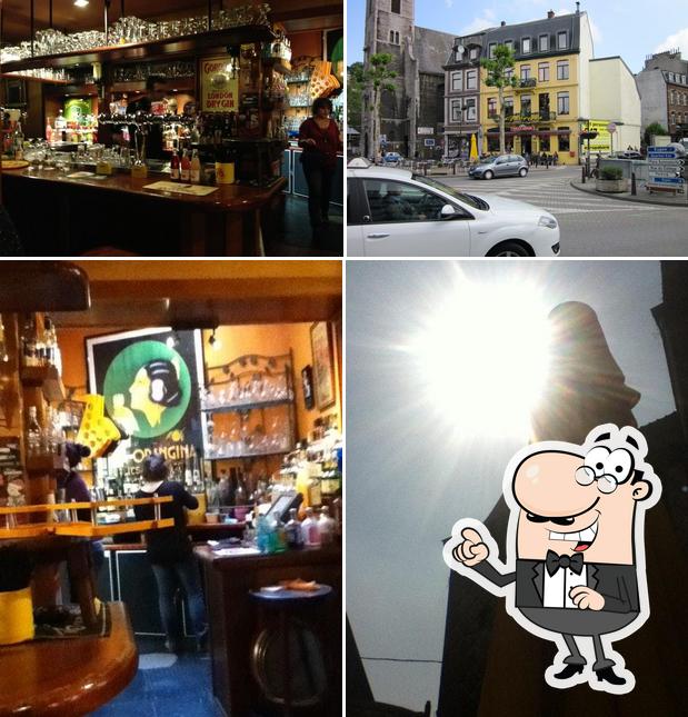 Jetez un coup d’oeil à l’image indiquant la extérieur et comptoir de bar concernant Georges CAFE