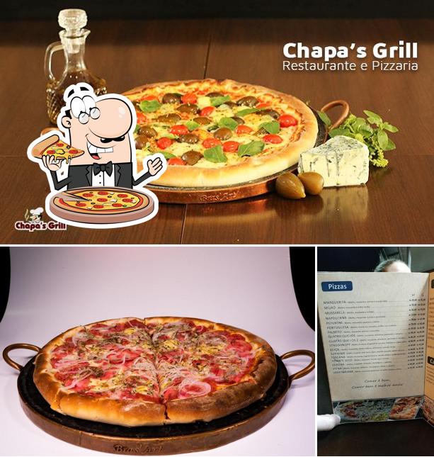 Chapa's Grill Restaurante e Pizzaria, Medianeira, R. Paraguai - Menu do ...