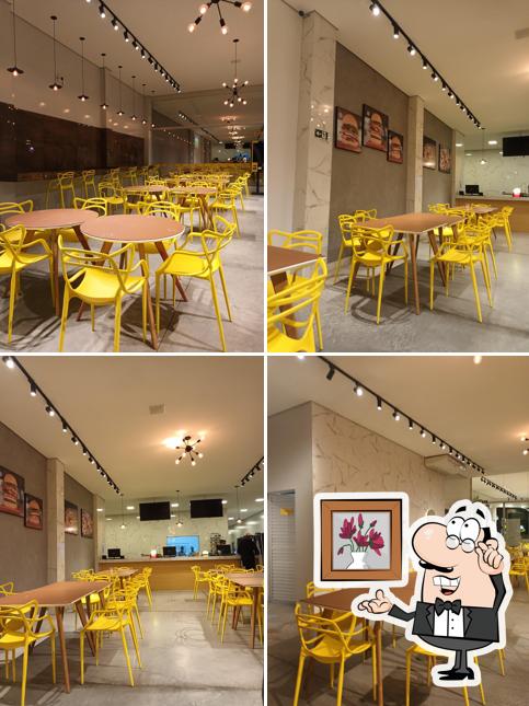 Veja imagens do interior do F14 lanches & pizzas