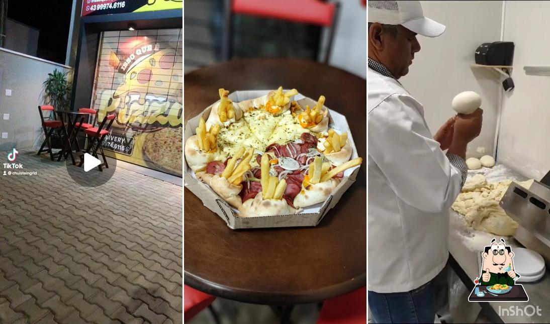 Comida em Isso que é Pizza