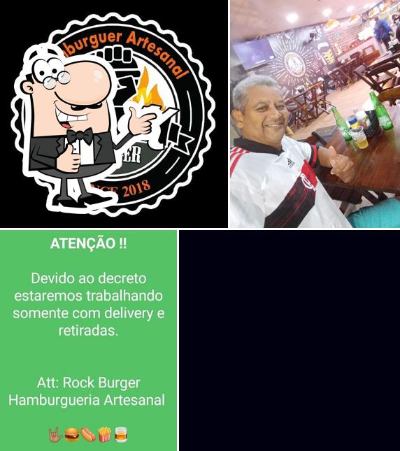 Look at this pic of Rock Burger Hamburgueria Artesanal