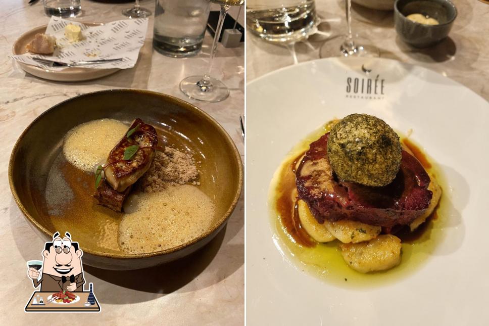 Prenez des repas à base de viande à Restaurant Soirée