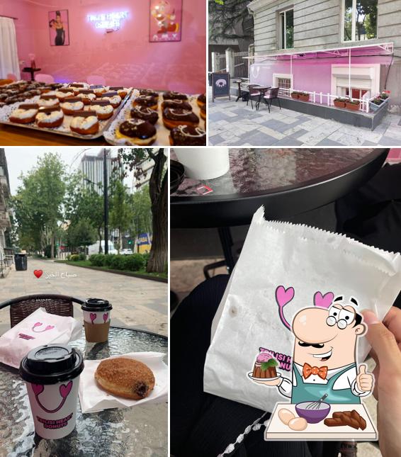 Tbilisi Heart Donuts sert une éventail de plats sucrés