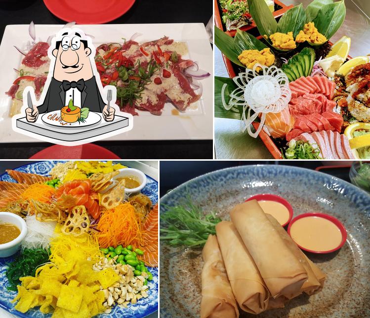 Meals at ZEN Japanese Restaurant