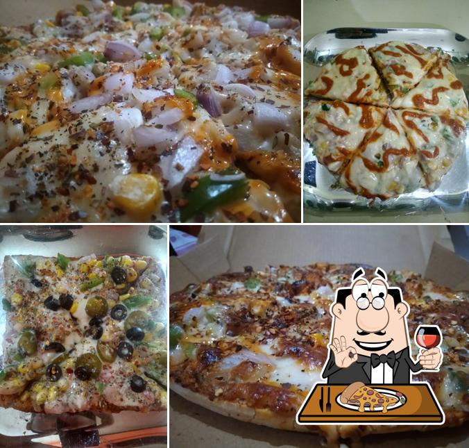 Try out various types of pizza