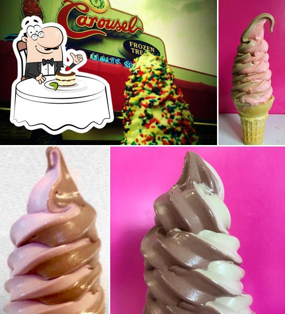 Carousel Frozen Treats in Warrenton Restaurant menu and reviews