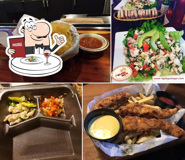 Restaurante La Playa Maya Hudson Oaks Hudson Oaks Fort Worth Hwy Carta Del Restaurante Y 