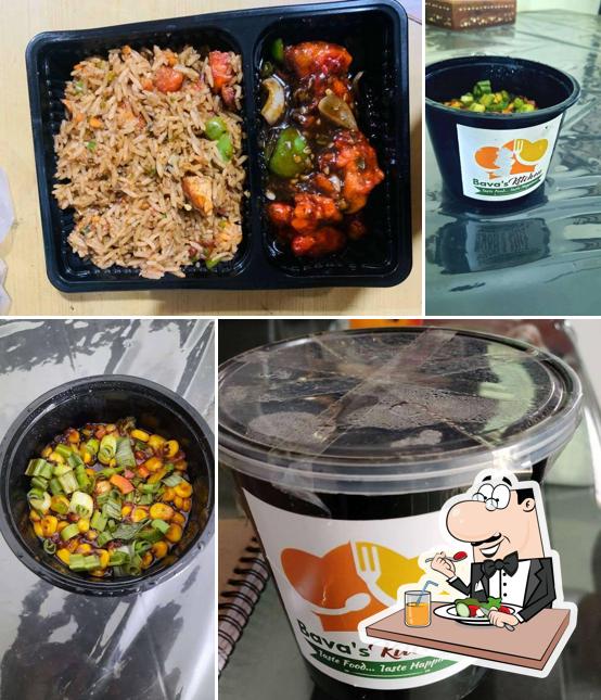 Food at Bava's kitchen