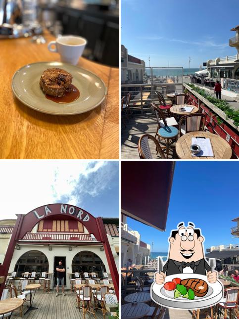 Essayez des plats à base de viande à La Nord Hossegor : Restaurant Bistronomique et Bar à Vin Nature près de la Plage