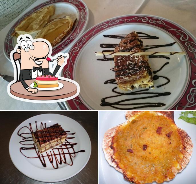 Os da ponte provides a selection of sweet dishes