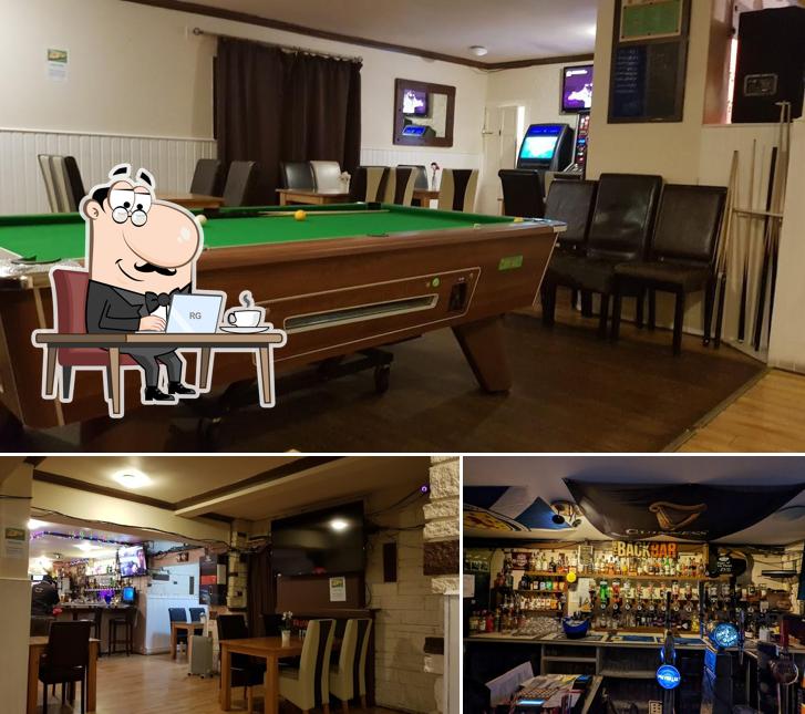 This is the image showing interior and exterior at The Back Bar, Callander UK