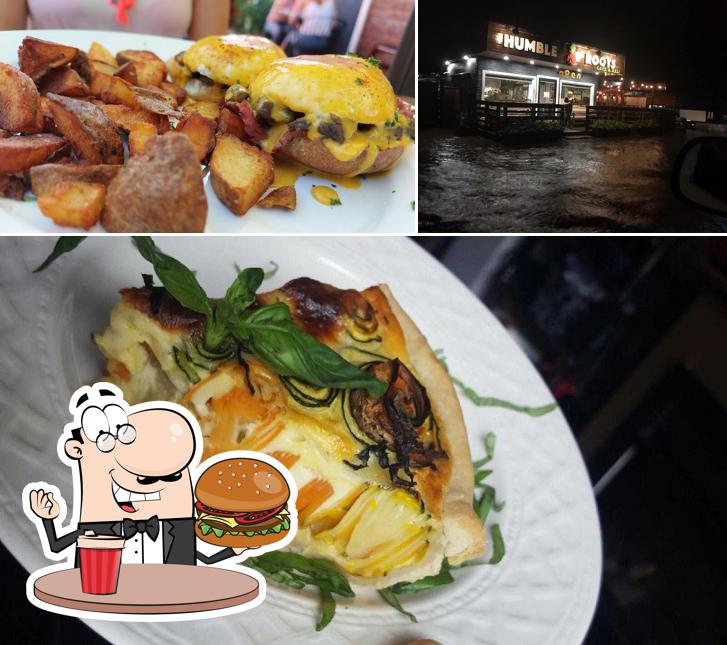 Humble Roots Cafe & Deli offre une sélection d'options pour les amateurs d'hamburgers