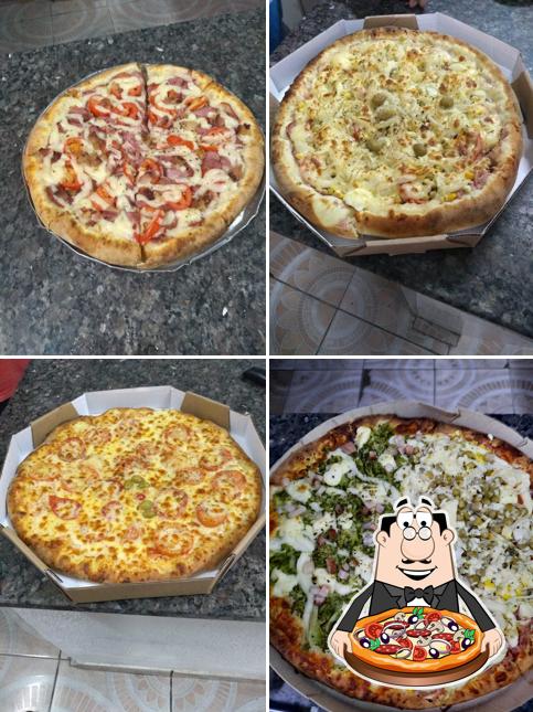 Consiga diversos tipos de pizza