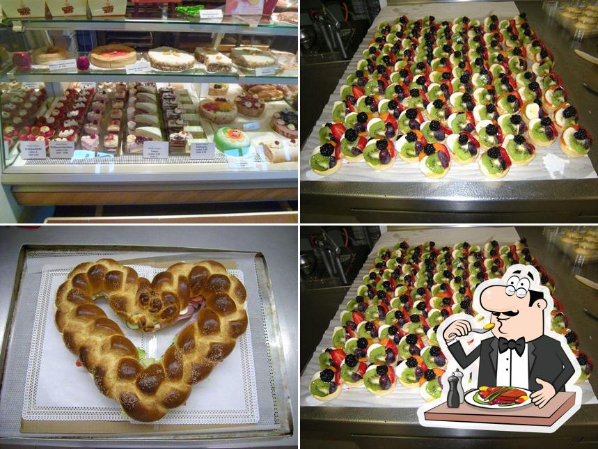 Platti al Bäckerei-Konditorei-Café Peter