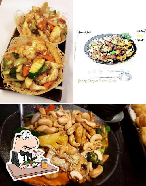 Bonsai Bali Chinese & Indonesian Cuisine in Restaurant menu
